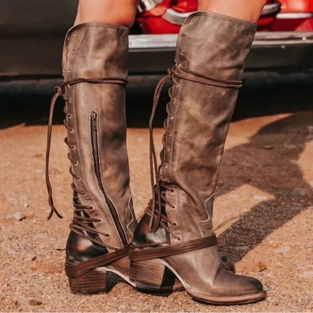 Freebird COAL Taupe/Brown Boots